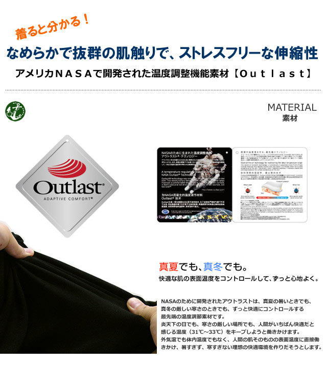 Greenieインナーポロ Outlast